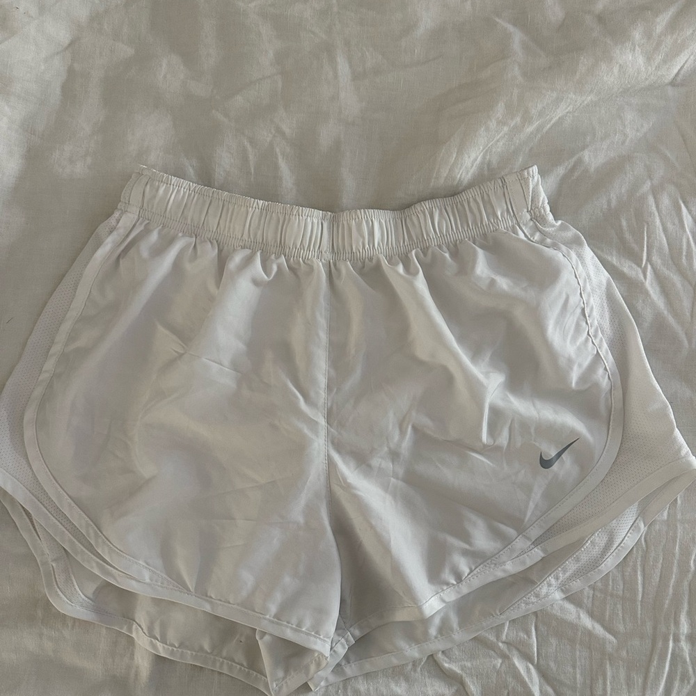 Nike Women's White Athletic Shorts